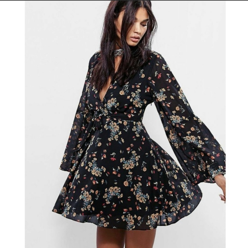 Free People Womens Lilou Printed Mini